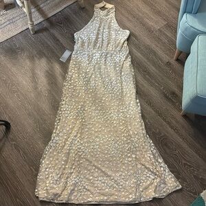 NWT H&M Champagne Formal Gown